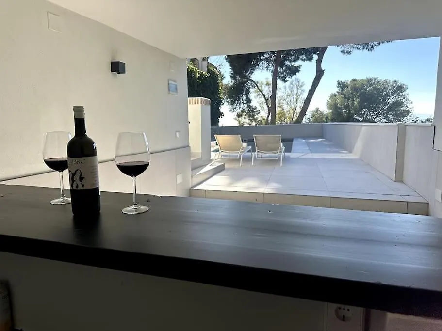 Villa Privada Con Piscina En Малага Испания