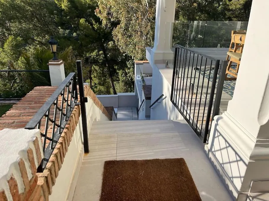 Villa Privada Con Piscina En Малага Испания