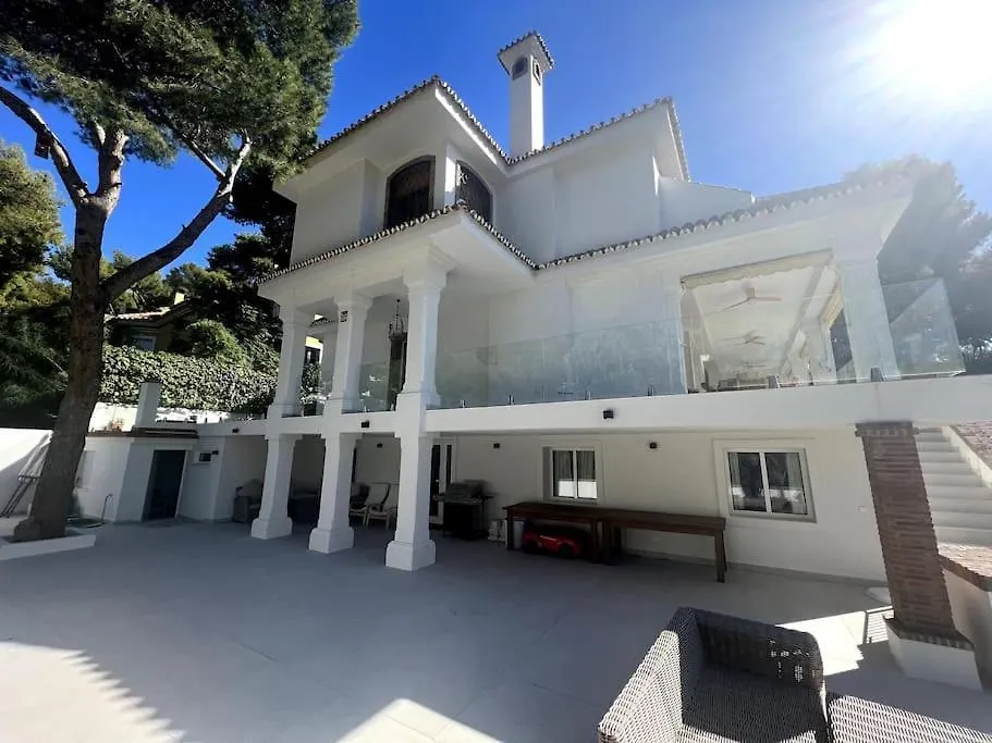 Villa Privada Con Piscina En Малага